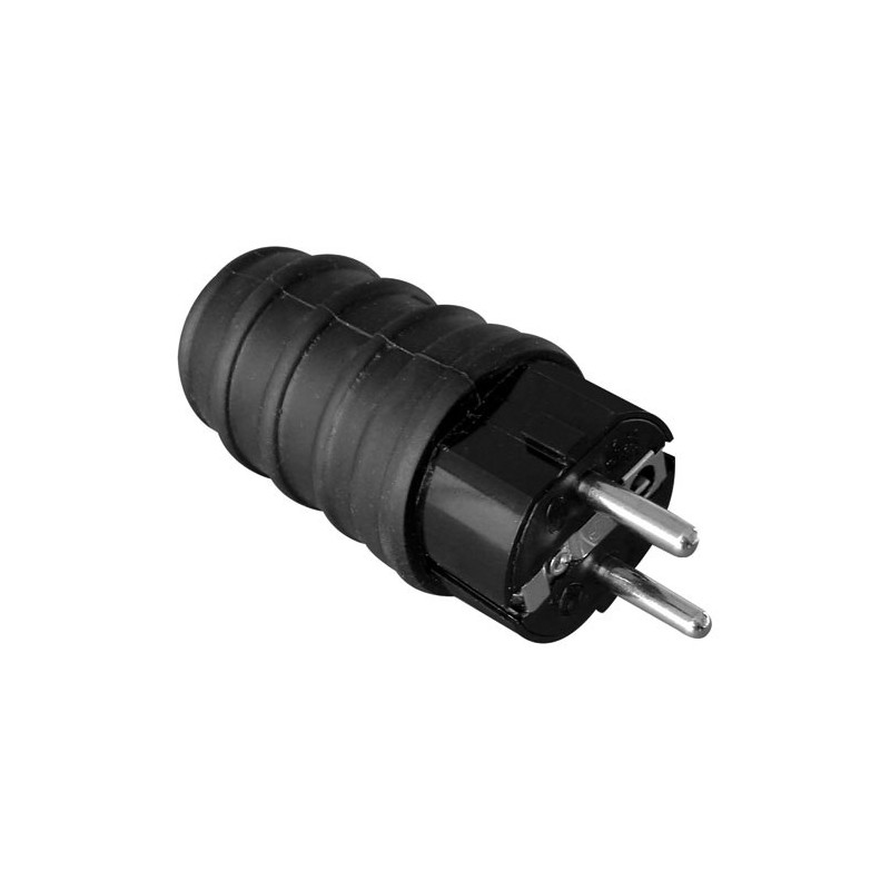 Zenitech Fiche caoutchouc male 16a 2p+t vrac