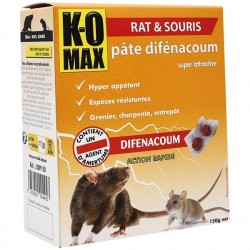 Appât pâte - difénacoum -...