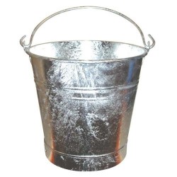 Seau 28 cm / 11 L en acier...