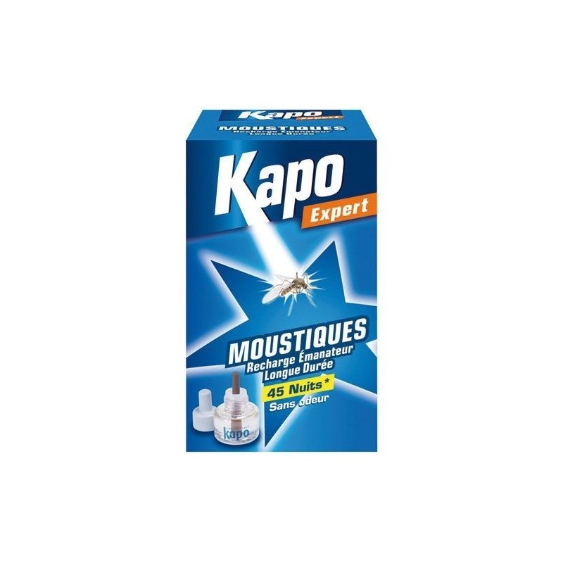 Kapo Moustiques recharge diffuseur longue durée Kapo Expert