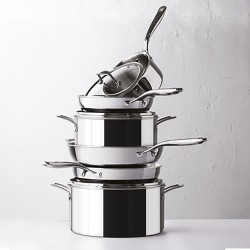 Lacor Poêle inox 24 cm - TriChef - Image 4