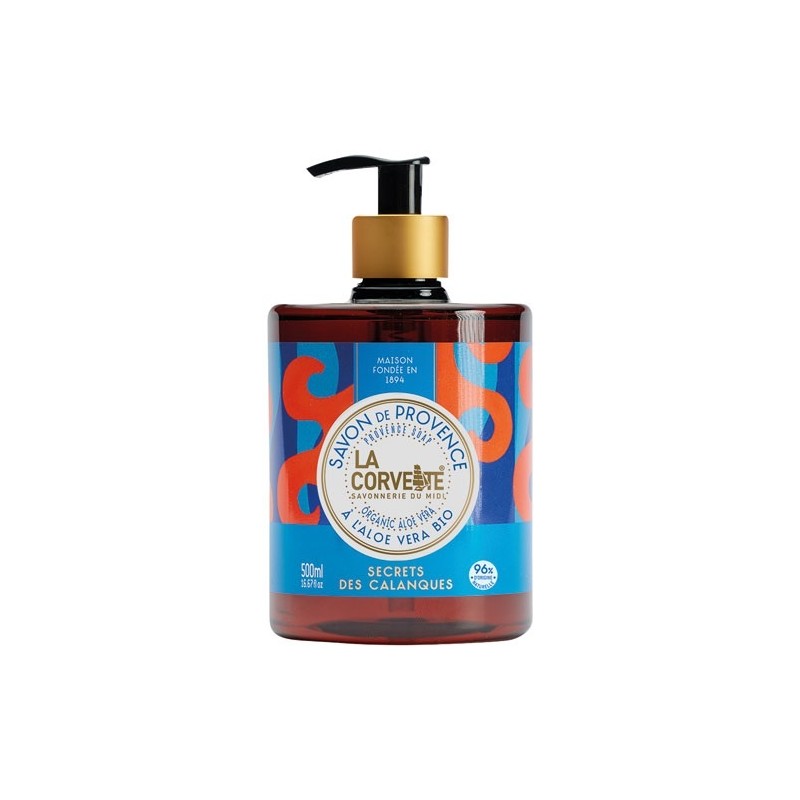 LA CORVETTE Savon liquide secrets des calanques 500 ml