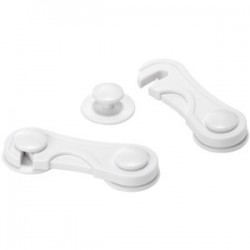 Bouton double olive alu...