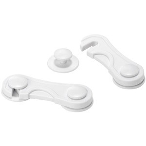 ALPERTEC Bouton double olive alu doré carré de 6 et 7 mm