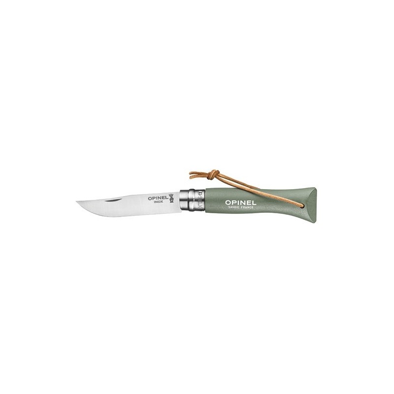 Opinel Couteau Sauge - Baroudeur N°6 Colorama