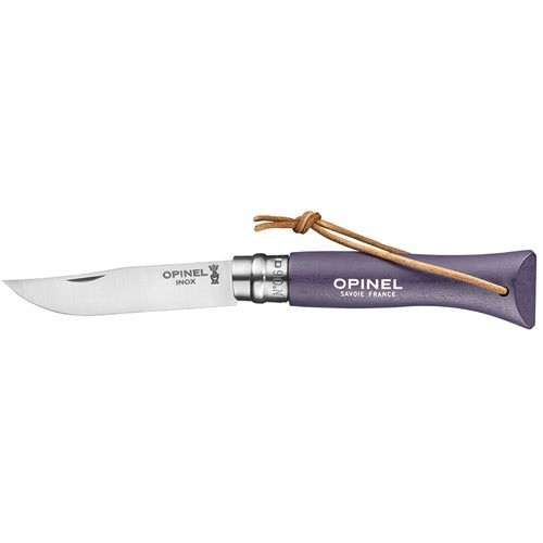 Opinel Couteau Violet Gris - Baroudeur N°6 Colorama