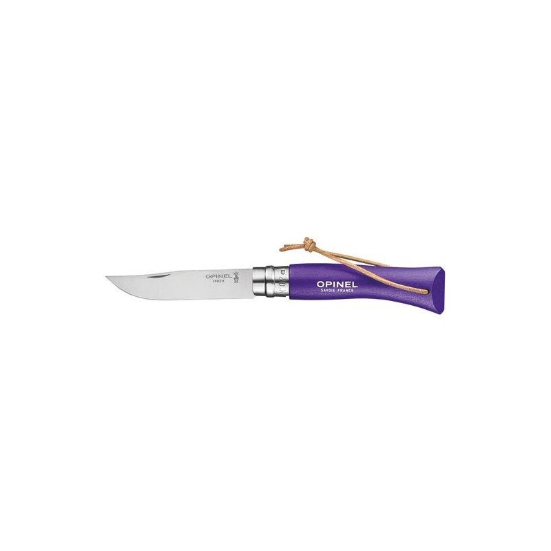 Opinel Couteau Violet - Baroudeur N°7 Colorama
