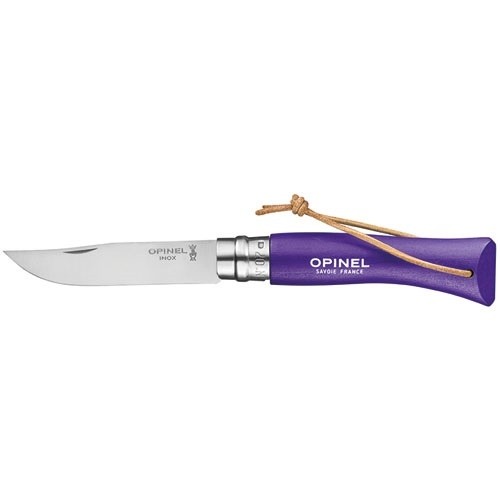 Opinel Couteau Violet - Baroudeur N°7 Colorama