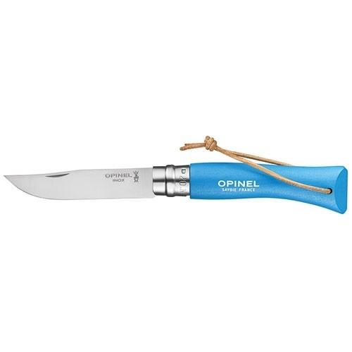 Opinel Couteau Cyan - Baroudeur N°7 Colorama