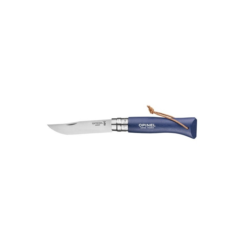 Opinel Couteau Bleu Foncé - Baroudeur N°8 Colorama