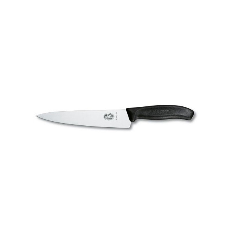 Victorinox Couteau à découper & éminceur 19 cm Noir