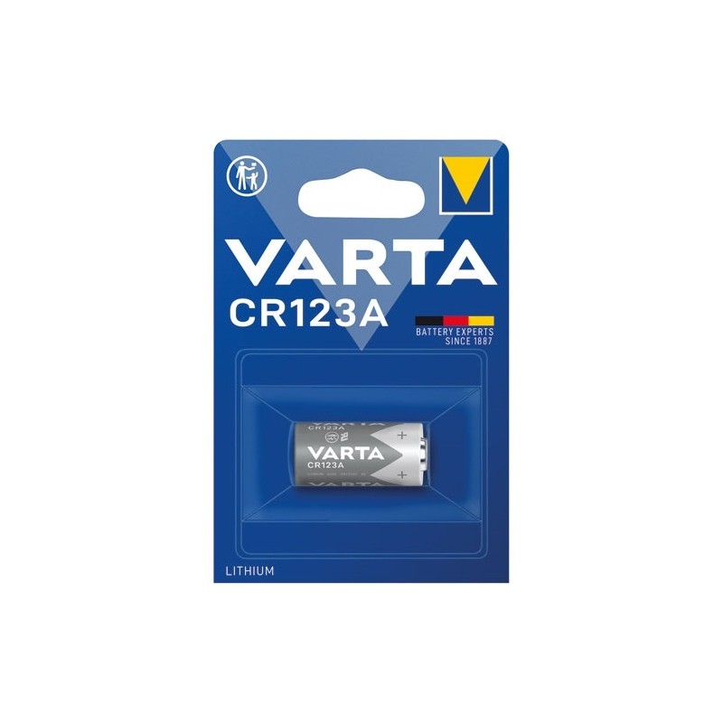 Varta Pile cylindre - Lithium - CR123A / 3V - lot de 1
