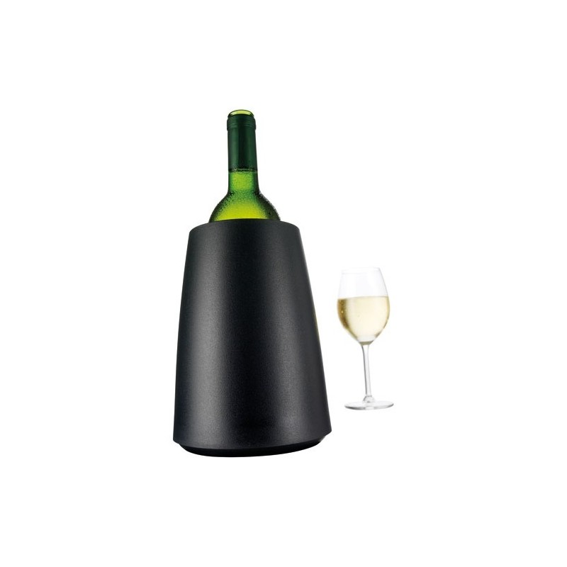 Vacuvin Seau rafraîchisseur à vin Noir - Elegant Cooler