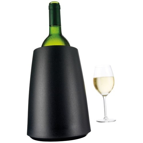 Vacuvin Seau rafraîchisseur à vin Noir - Elegant Cooler