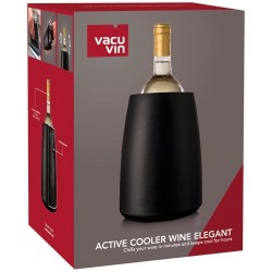 Vacuvin Seau rafraîchisseur à vin Noir - Elegant Cooler - Image 2