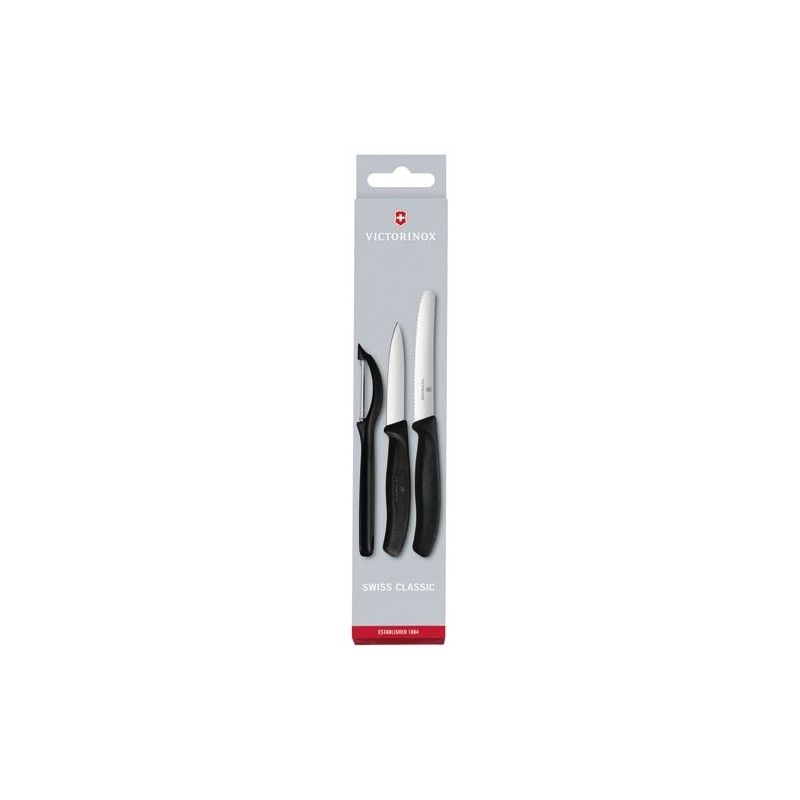 Victorinox Set 3 pièces Noir - Swiss Classic