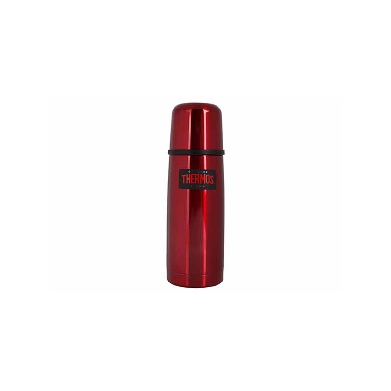 Thermos Fbb bouteille isotherme rouge 0.35l bouchon visser verser d6xh24cm
