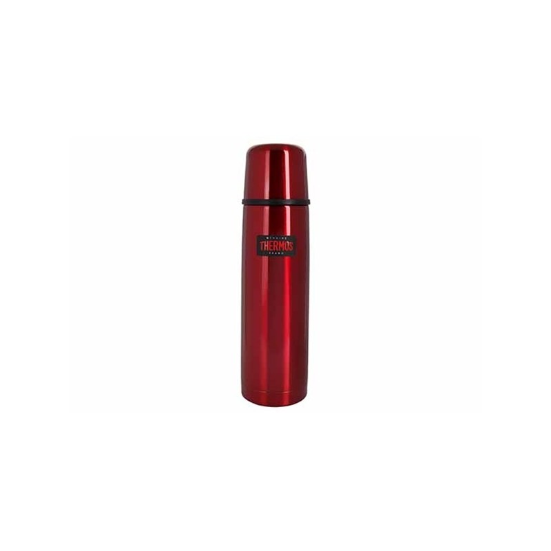 Thermos Fbb light/compact bouteille 0,75l rouge bouchon visser verser d7xh28cm