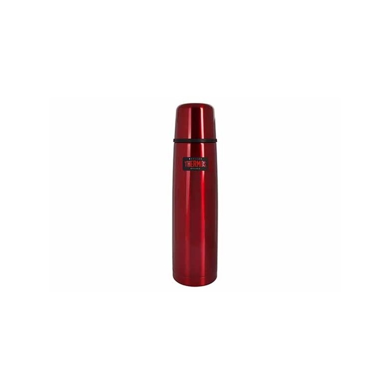 Thermos Fbb light/compact bouteille 1l rouge bouchon visser verser d8xh31cm