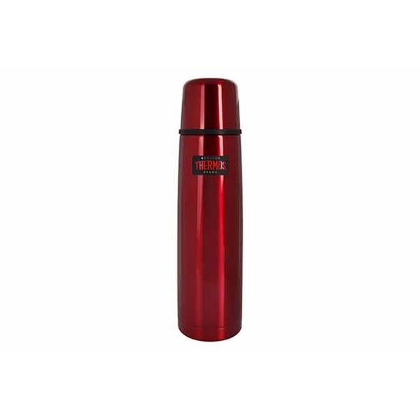 Thermos Fbb light/compact bouteille 1l rouge bouchon visser verser d8xh31cm