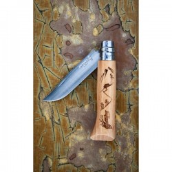 Opinel Couteau Randonnée - Tradition N°8 Gravure Sport - Image 2