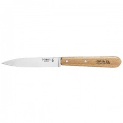 Opinel Display de 6 Boîtes de 2 couteaux office 10 cm Hêtre Naturel - N°112 * - Image 2