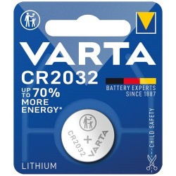 PILE LITHIUM BOUTON CR2032...