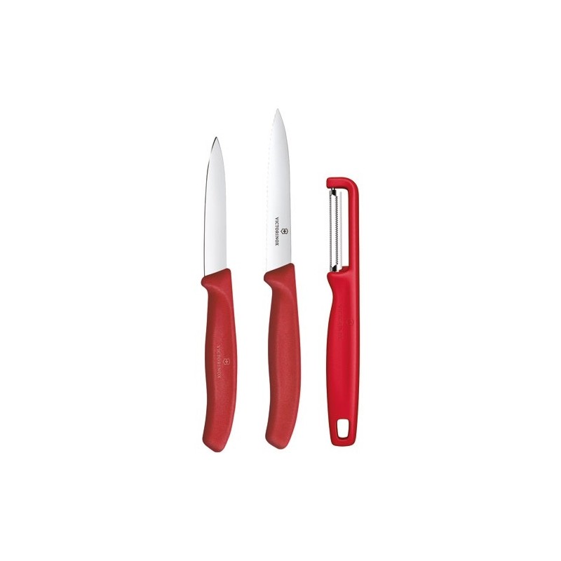 Victorinox Set 3 pièces Rouge - Swiss Classic