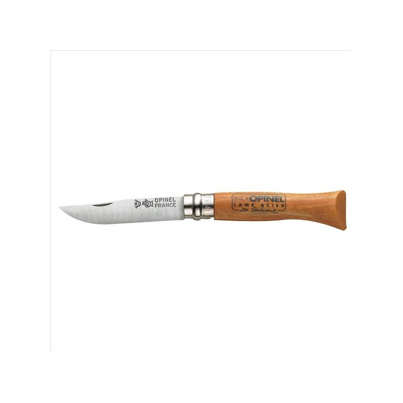 Opinel Couteau de poche fermant - Tradition N°8 Carbone