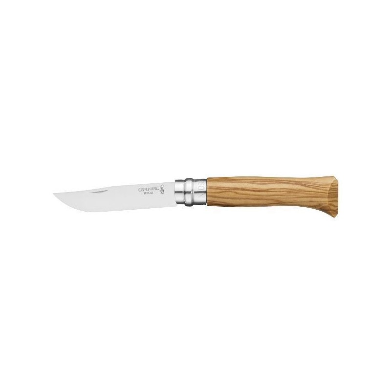 Opinel Plumier couteau de poche fermant - LUXE Olivier N°8 + Etui