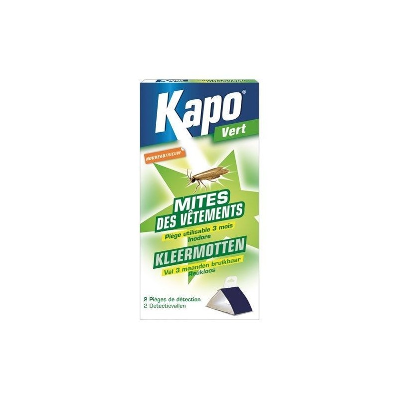 Kapo Kapo pièges à mites pour vêtements étui de 2
