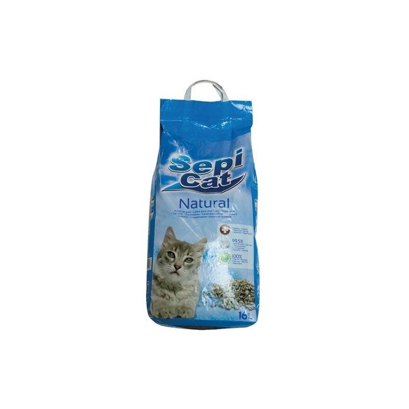 SEPICAT Litière chat sepicat nature 16l