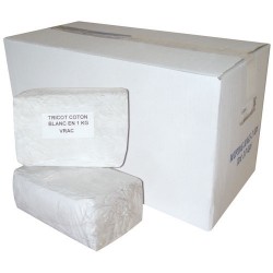 Chiffons coton blanc sac 1 kg