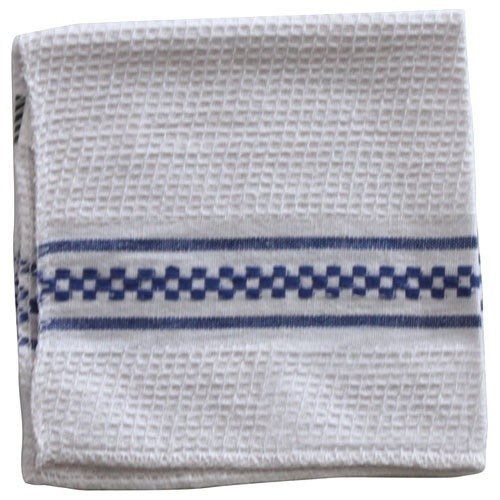 TISSAGES DE BEAULIEU Carré nid abeille 32x34 assortis 2437