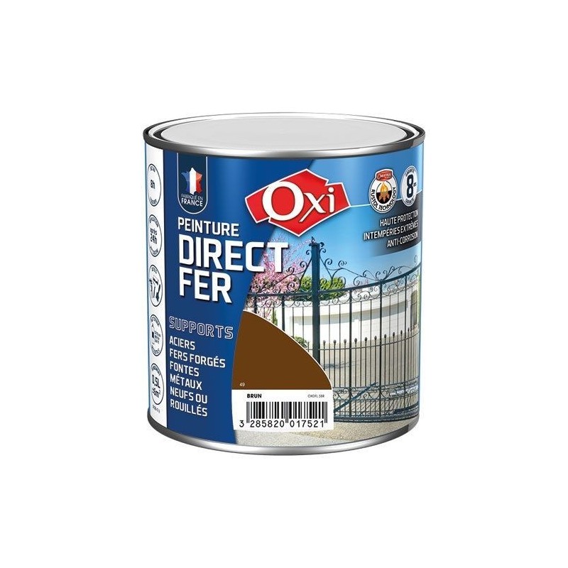 OXI Directe fer lisse brun 0.5l