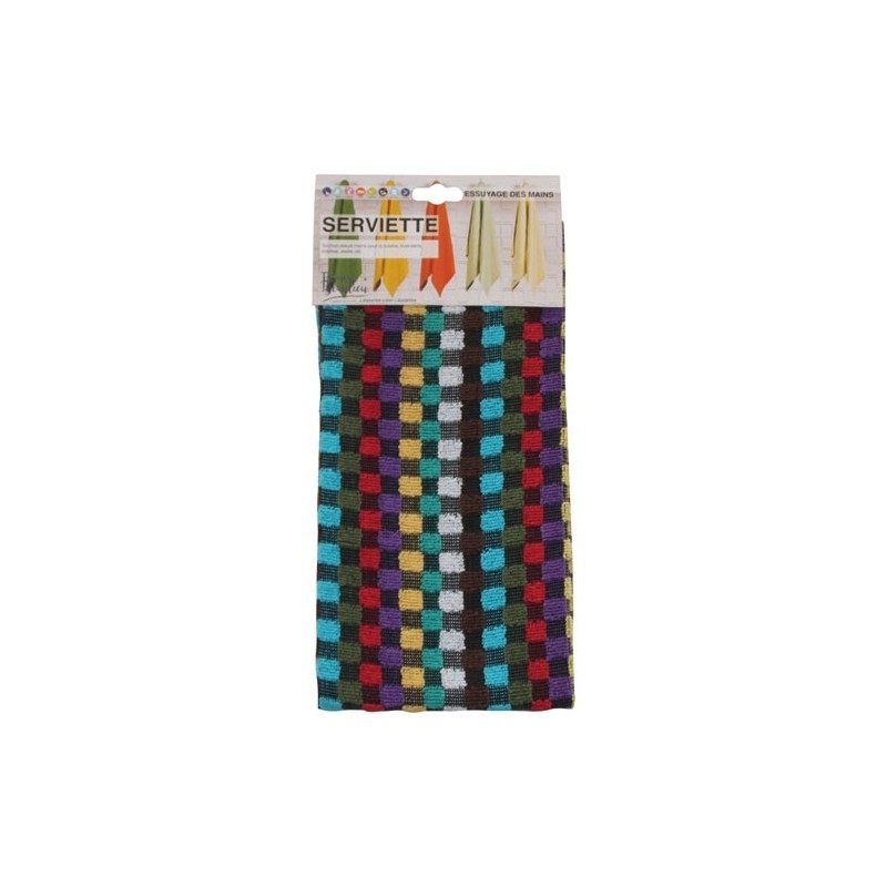 TISSAGES DE BEAULIEU Torchon mineur 50x75 709