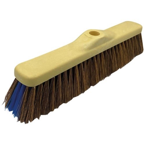 Brosserie De Paoli Balai en fibre coco zèbré synthétique 38 cm