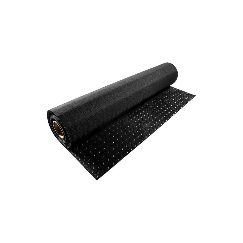 IDMAT Tapis pastille noir ep3mm 1x10m