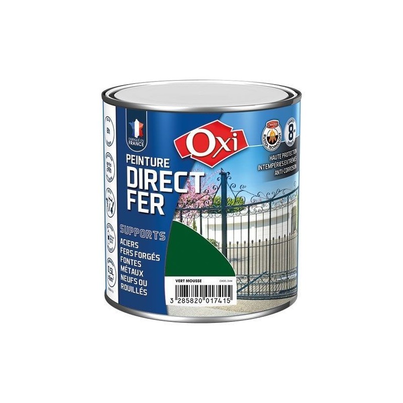 OXI Directe fer lisse vert mousse 0.5l