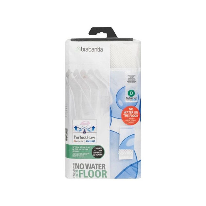 Brabantia Housse de table à repasser taille D 135 x 45 cm - PerfectFlow