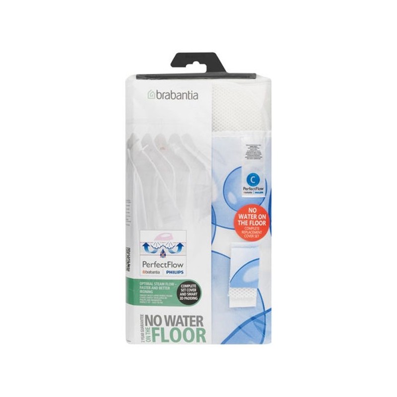 Brabantia Housse de table à repasser taille C 124x45 cm - PerfectFlow
