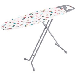 Table à repasser perforée multicolore 112 x 35 cm
