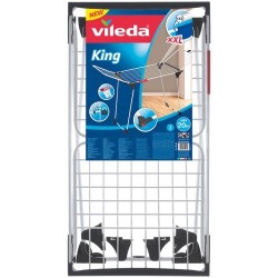 VILEDA Séchoir horizontal - King - 20 m - blanc - GSB - Image 2