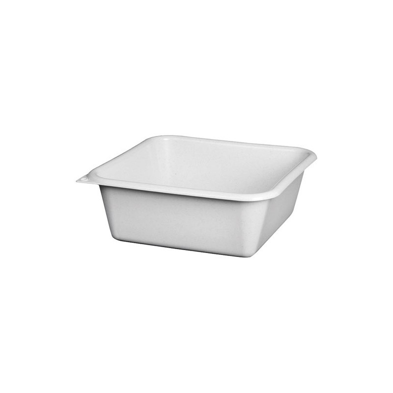 ALUMINIUM ET PLASTIQ Cuvette carrée graduée 24 cm / 3,5 L Gris Moucheté