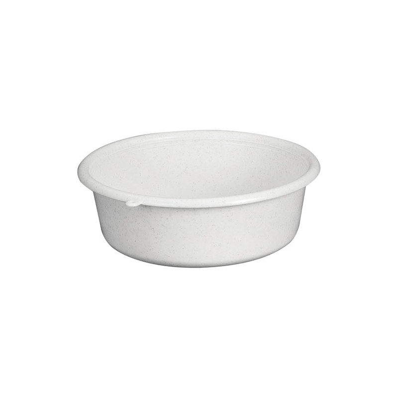 ALUMINIUM ET PLASTIQ Cuvette ronde 28 cm / 4 L Gris Moucheté