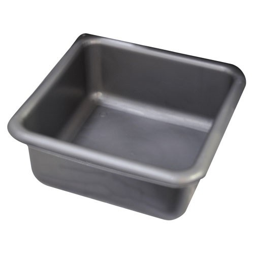 ALUMINIUM ET PLASTIQ Cuvette carrée graduée 29 cm / 6,5 L Gris Silver