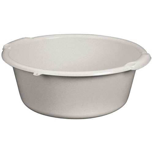 ALUMINIUM ET PLASTIQ Bassine ronde 36,5 cm / 11 L Gris Moucheté