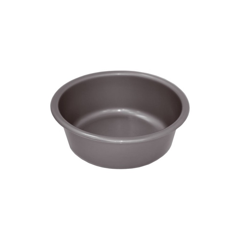 ALUMINIUM ET PLASTIQ Cuvette ronde 36 cm / 6,5 L Gris Silver