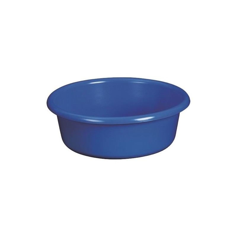 ALUMINIUM ET PLASTIQ Cuvette ronde 36 cm / 6,5 L Bleu