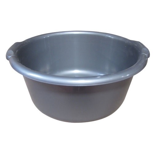 ALUMINIUM ET PLASTIQ Bassine ronde 41 cm / 14 L Gris Silver